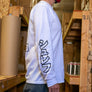 Split Chunz Long Sleeve Shirt - White